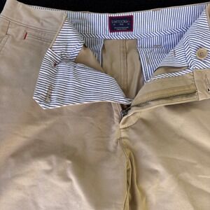 UNTUCKIT Mens 32X9 Beige Flat Front Casual Chino Shorts